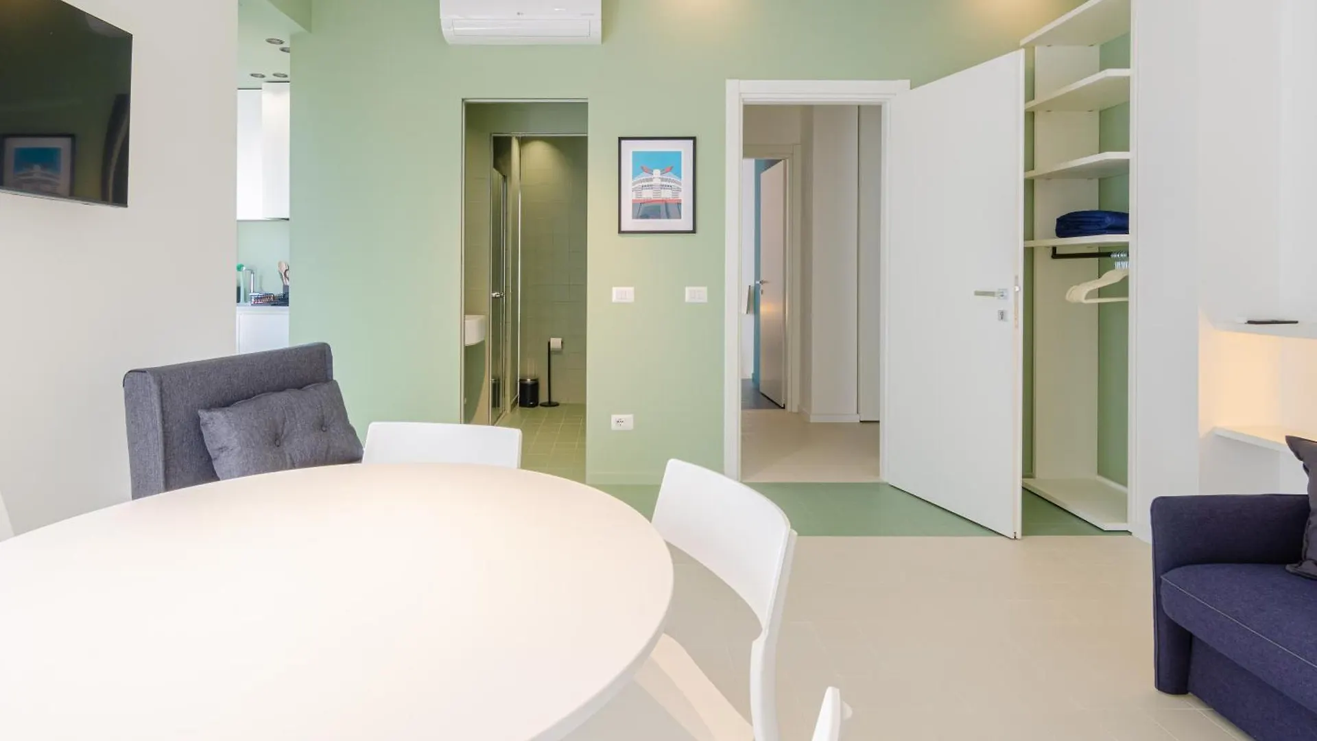 San Siro Blue Flat Apartment Milan
