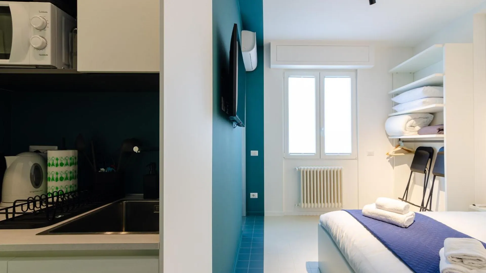San Siro Blue Flat Apartment Milan Italy