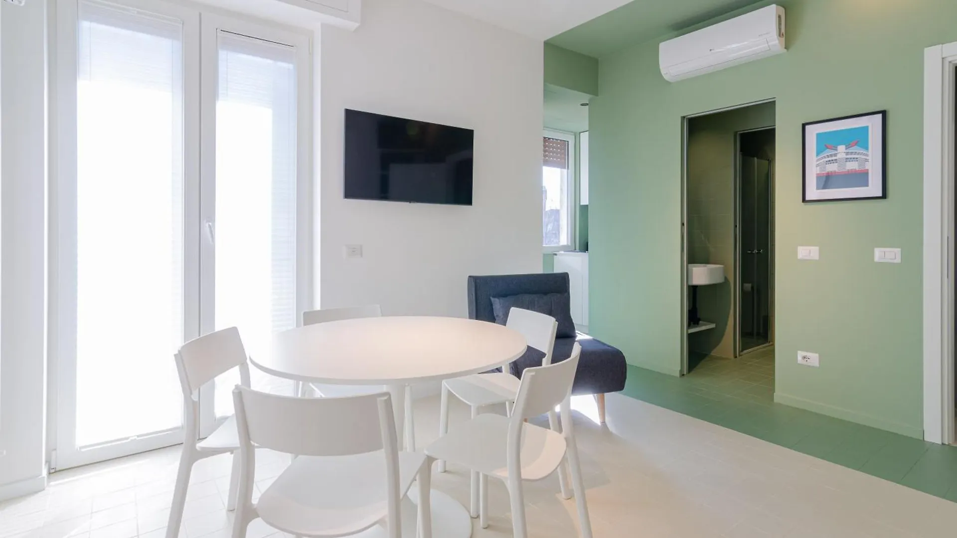 San Siro Blue Flat Apartment Milan