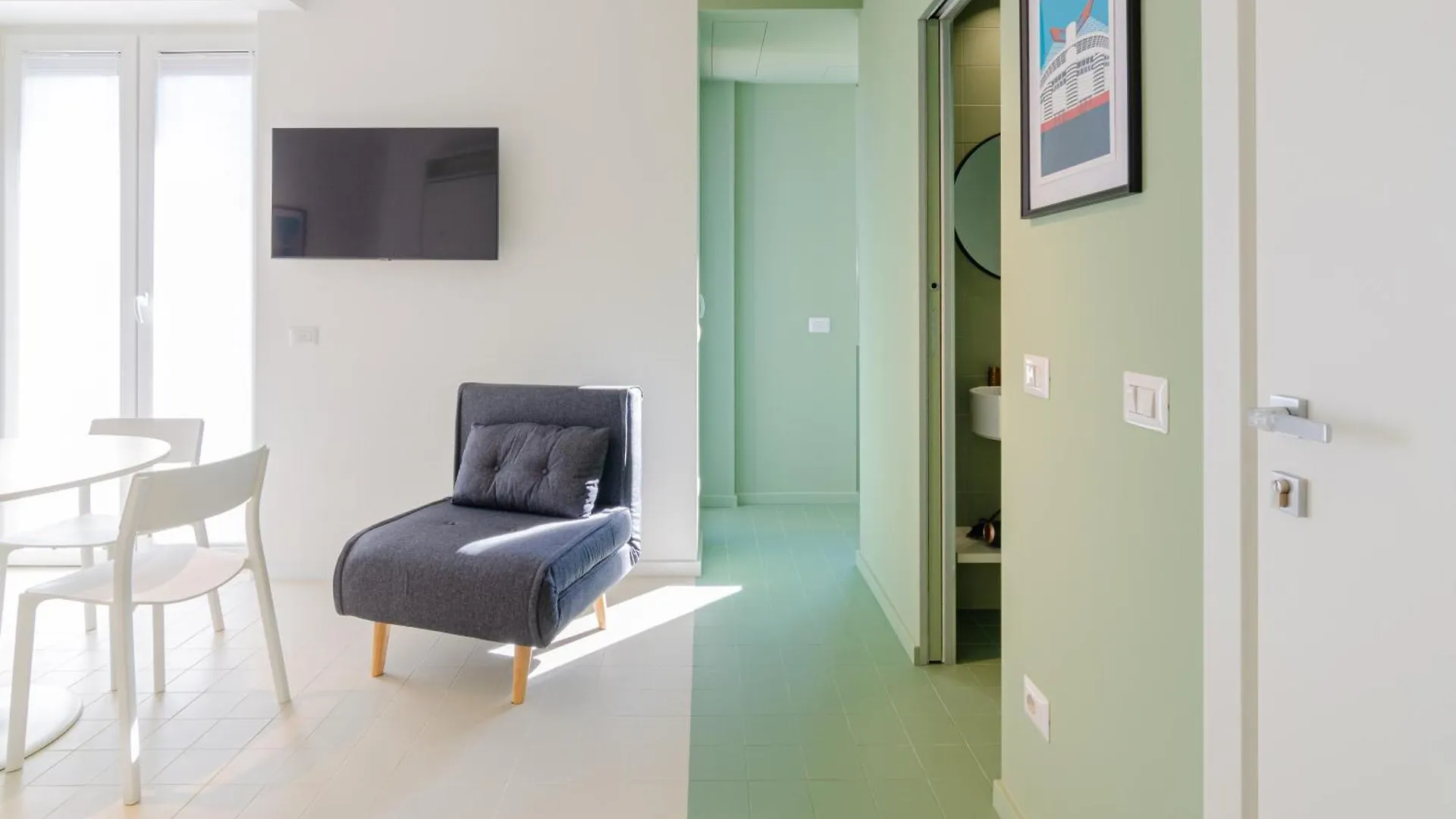 San Siro Blue Flat Apartment Milan Italy